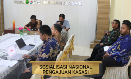 Sosialisasi Nasional Pengajuan Upaya Hukum Kasasi / PK Secara Elekronik