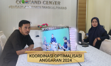 Koordinasi Pelaksanaan Optimalisasi dan Efisiensi Anggaran 2024
