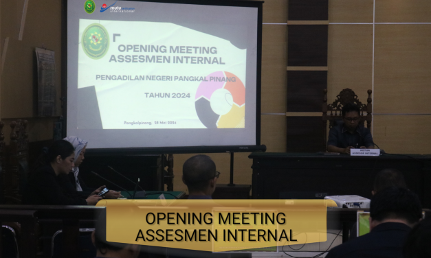 Opening Meeting Assesmen Internal